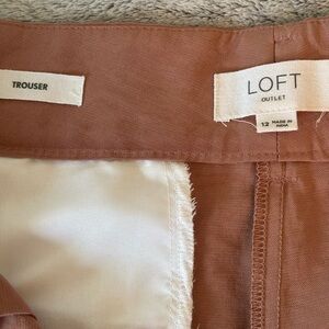 LOFT Tan Trousers
